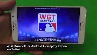 WGT Baseball for Android Gameplay Review