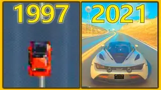 Evolution of Grand Theft Auto 1997 - 2021