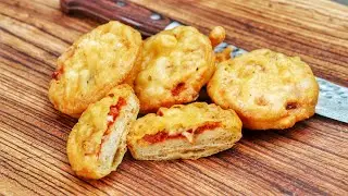 Frittierte Pizza oder Carazza selbstgemacht - kann das schmecken?