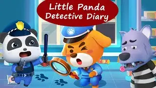 Little Panda Detective Diary &ndash; Discover Detective Tools and Fun Investigation Games | BabyBus Games
