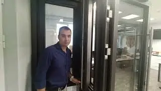 Вентиляционная створка в фасадном остеклении Алютех