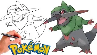 How To Draw FRAXURE POKEMON #611 | Generation 5