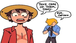 How the Straw Hats Handle Prisoners (One Piece comic dub)