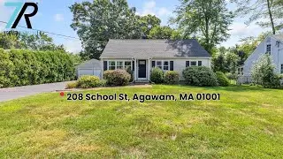 Exceptional house tour in Agawam, MA for $424,900 that you must see.