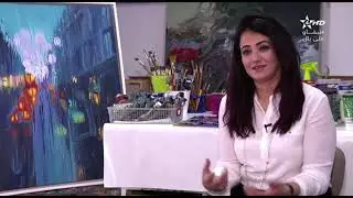 الفنانة التشكيلية سهام طاهري في برنامج مبدعون على القناة الثقافية 4