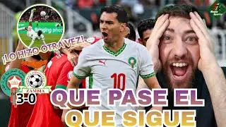 🚨🇲🇦RAMA MONJES🇦🇷 se RINDE ante MARRUECOS 3-0 ZAMBIA | 🗣