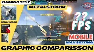 Metalstorm - MAX GRAPHIC COMPARISON - MOBILE GAMEPLAY - SNAPDRAGON 6 GEN 1 TEST - Z9X