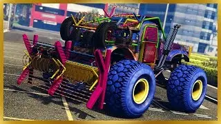 BRAVADO NIGHTMARE SASQUATCH CUSTOMIZATION ADVISE & SHOWCASE - GTA 5 ONLINE ARENA WAR DLC