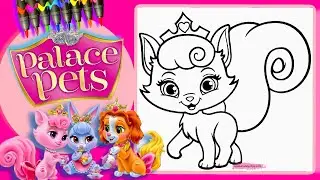 Coloring BEAUTY| Princess Aurora&rsquo;s Kitten from Disney&rsquo;s Palace Pets 👑💖