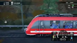 The latest generation of TSW6 Autopilot stopping BR442 (TSW6) train.