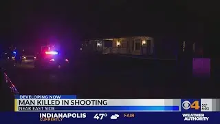 Man killed in shooting on near east side
