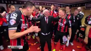 Bournemouth chairman Jeff Mostyn goes absolutely crazy after Cherries gets promotion to Premiership