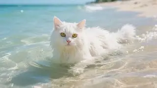 When cats are on holiday at the beach - Too Cute to Handle!