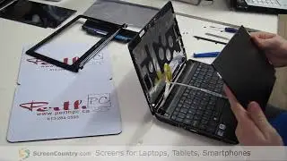 Laptop screen replacement (How to replace notebook LCD) [Acer Aspire One D257]