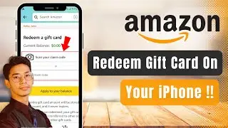 How to Redeem Amazon Gift Card on iPhone !