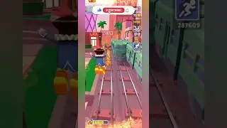 Sabway surfer⚡🏃speed run || #trending #trendingshorts #gaming #subwaysurfers #games #gameplay #game