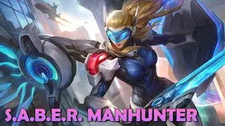 ULTRA HD | SABER - S.A.B.E.R. MANHUNTER - FREYA SKIN | MOBILE LEGENDS
