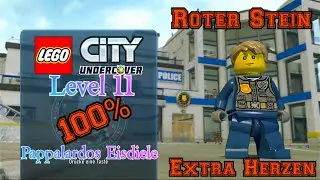 Lego City Undercover / 100% / Level 11 - Pappalardos Eisdiele / Roter Stein:   Extra Herzen