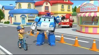 Hand Signals on Bikes: Signal Your Way to Safety 🚔 | Robocar Poli | Kids Safety Series