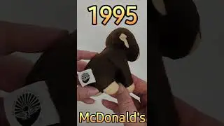 McDonald's Amazing Wildlife Plush Monkey Vintage Toy