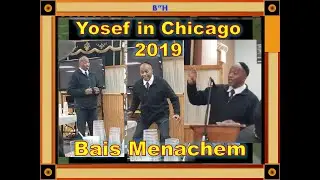 Yosef, ex-NFL player, Calvin Murray, a Jewish inspiring speaker, Melaveh Malkah in Chicago IL.