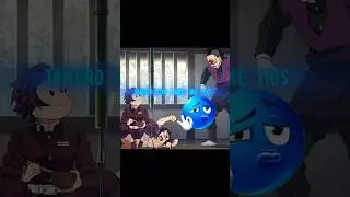 Tanjiro Stop Fight Like This 🤣 #demonslayer #anime #shorts