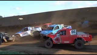 Big Crash at Crandon International Raceway!