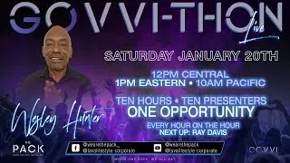 GOVVI-THON with Wesley Hunter
