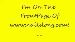 Great News! I'm On The FrontPage Of NailsLong Website! Come See My Long Natural Nails!