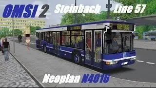 OMSI 2. Map Steinbach, Neoplan N4016, Line 57. Part 1