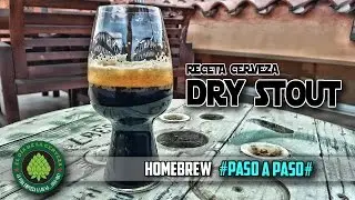 C&oacute;mo hacer Cerveza Artesana en Casa. RECETA CERVEZA DRY STOUT. HOMEBREW PASO A PASO!!