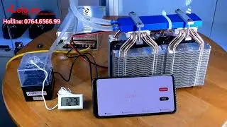 Review Bộ làm mát nước bằng sò nóng lạnh 200W H3