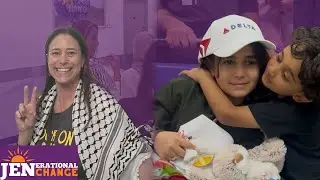 Jen & Friends HELP Gaza Refugee Get Medical Care & Peter REFUSES To Work With Zionist