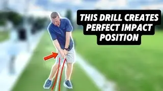 Perfect Impact Position Drill (Stop Faking Shaft Lean!) #golf #golfswing #golflife #golfer