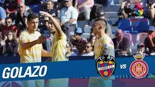 Golazo de Borja Garc&iacute;a (0-1) Levante UD vs Girona FC