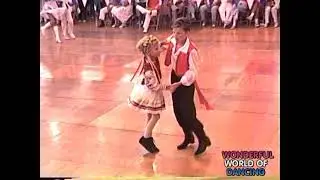 JUNIOR POLKA DANCE CONTEST & WINNER FRANKENMUTH SUMMER MUSIC FEST MUSIC LENNY GOMULKA & CHICAGO PUSH