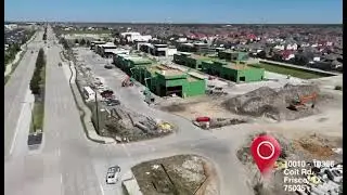 Frisco Lexington Retail Center | 10010 Coit Rd | Retail & Medical Space in Frisco, TX - Drone View