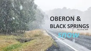 Oberon to Black Springs Snowfall - July 15-16, 2024
