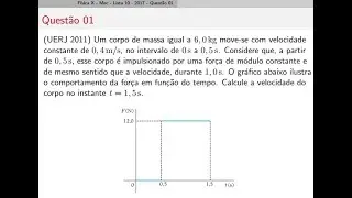 [F&iacute;sica X 2017] Lista 10 - Quest&atilde;o 01