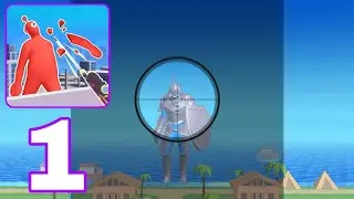 Shoot Giants: Hunting Bigfoot - Gameplay Walkthrough Part 1 - Giant Wanted (iOS, Android)