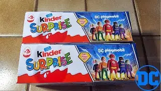 Unboxing Kinder Surprise DC Playmobil 2025