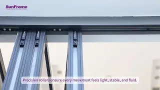 SunFrame Foldable Sliding Window System | Smooth, Smart, and Space-Saving Design