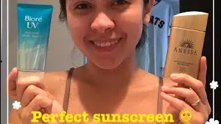 BIORE UV | ANESSA PERFECT SUNSCREEN REVIEW