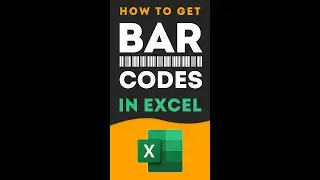 Excel Pro Trick: How to Get Barcode in #Excel with Code 39 Barcode Font - Simplest Way Step by Step