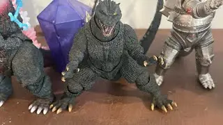 SHMA Godzilla 2004( reissue) figure review #godzilla #kaiju #figure 