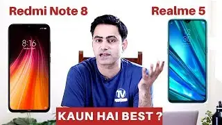 Redmi note 8 vs Realme 5 | Best Phone Under 10000 | Quad Camera | Big Battery | Gaming |