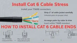 Fixing Cat 6 internet cable ends