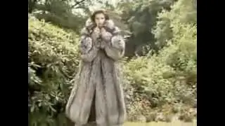 Pelz-L&ouml;sche silverfox coat