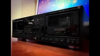 BEST ES SERIES VITNAGE Double Cassette SONY TC-WR80ES (1990)