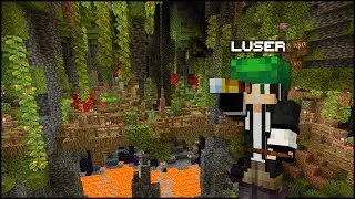 YENİ MİNECRAFT MAĞARASINA SPAWNERLI BASE KURMAK! | Minecraft Lush Cave Base